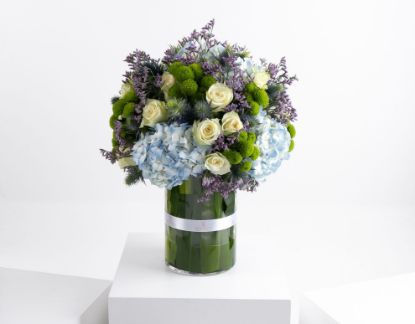 Picture of Hydrangea Blue Light Vase