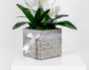 Picture of Artificial White Orchid Pot