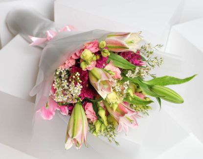 Picture of Pink Lily Bouquet 