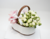 Picture of White Roses Basket 