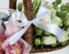 Picture of White Roses Basket 