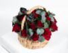 Picture of Red Roses Basket 01