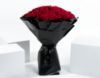 Picture of 100 Red Rose | Black wrapping