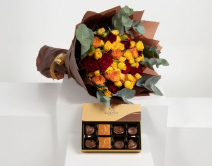 Picture of Mix of Love with Godiva Chocolate 