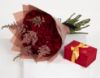 Picture of 30 Red Velvet Rose with Godiva Chocolate