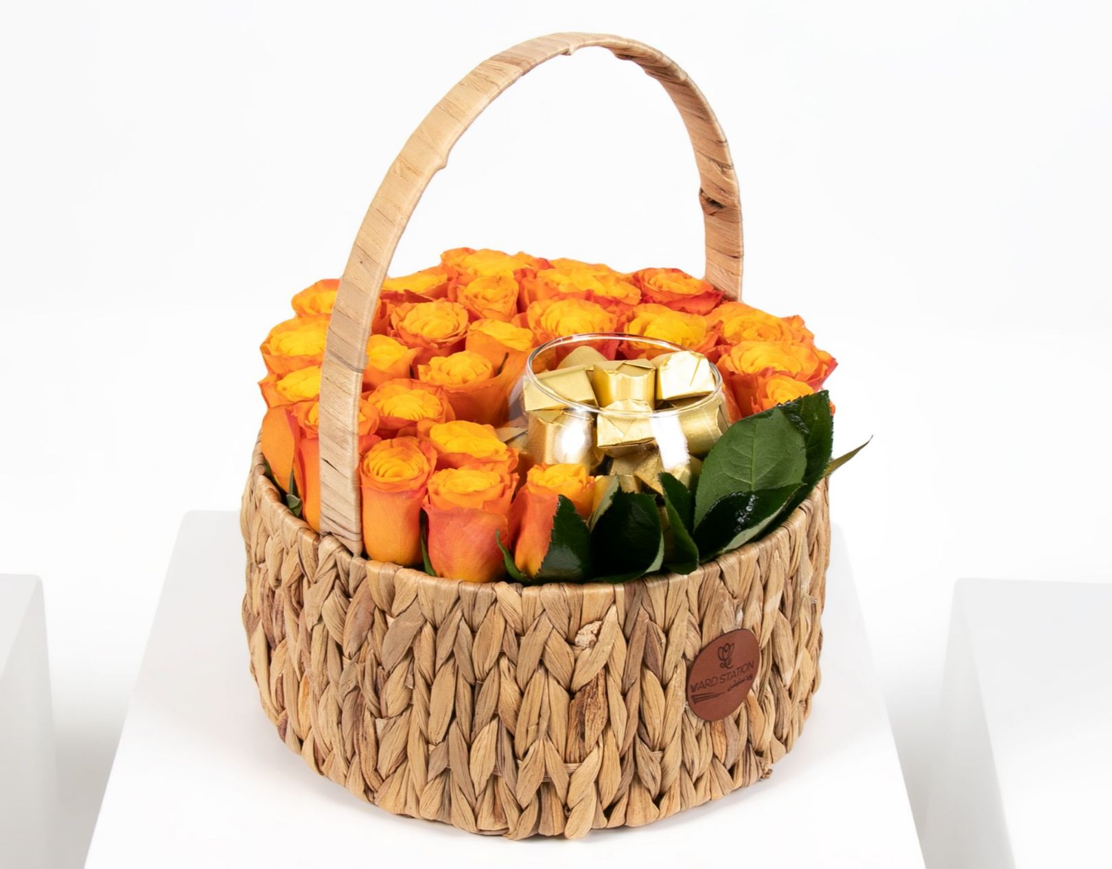 Picture of Delightful Orange Basket 02 