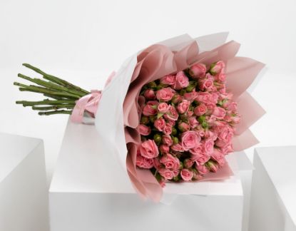 Picture of Pink Baby Rose Bouquet 