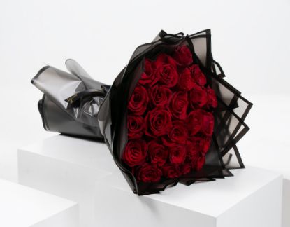 Picture of Dark Red Rose Bouquet