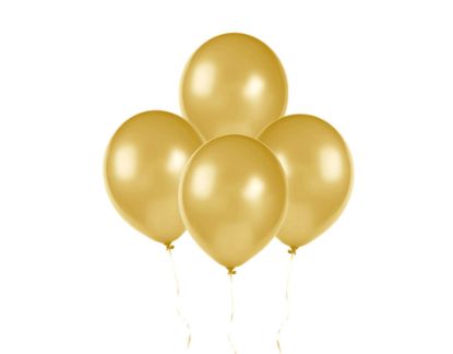 Picture of 4 Gold Balloons 