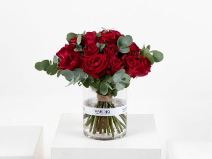 Picture of Romantic Red Roses | Vase